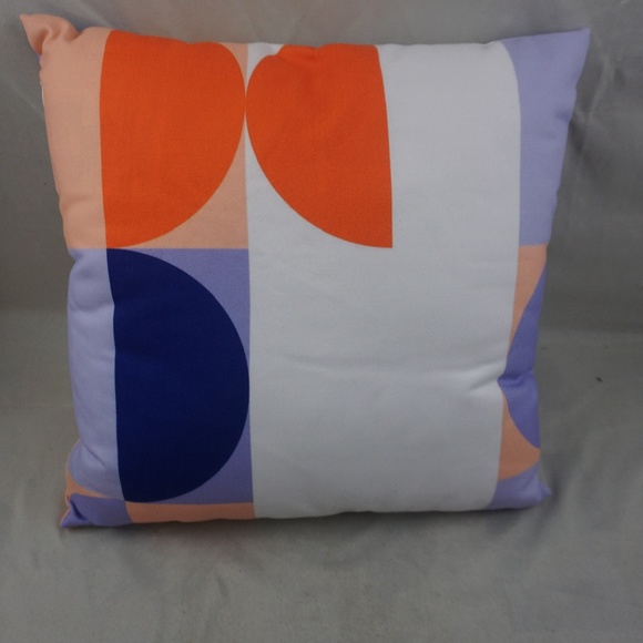Society6 16 x 16" Inch Abstract Pillow With Pillow Insert New in Factory Plastic - Picture 2 of 3